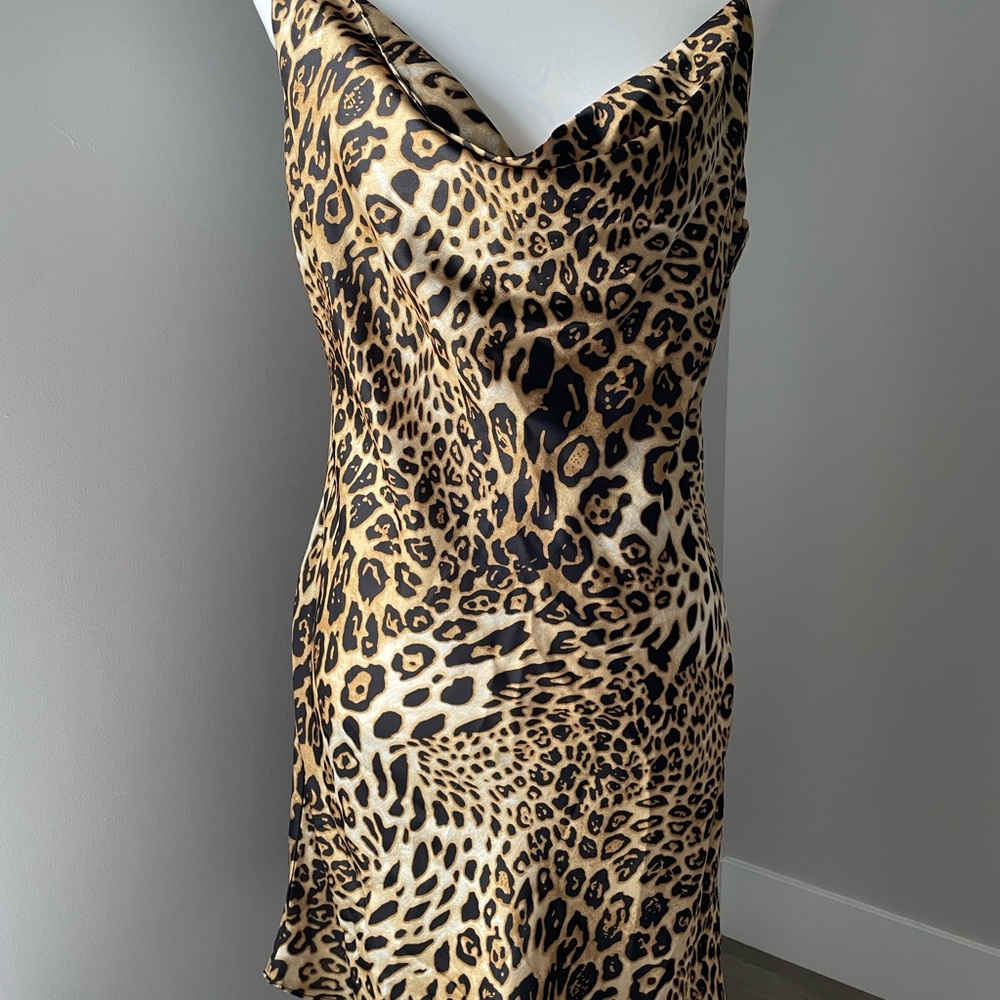 Nasty Gal Animal Print Dress